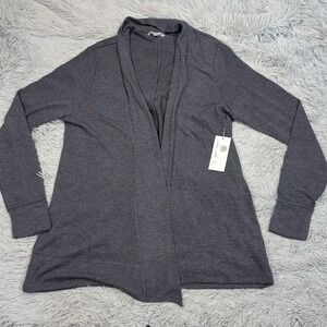 Eden Ruth Sweater Womens S‎ Cardigan Open Front Lightweight Preppy Comfort New